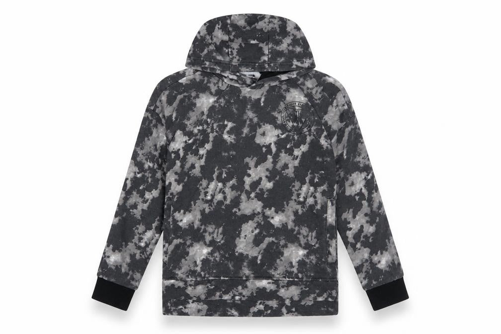Next Boys Grey Camouflage Pullover Hoodie, Size 8 Years