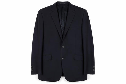 Savoy Taylors Guild Men's Black Blazer 46R Formal