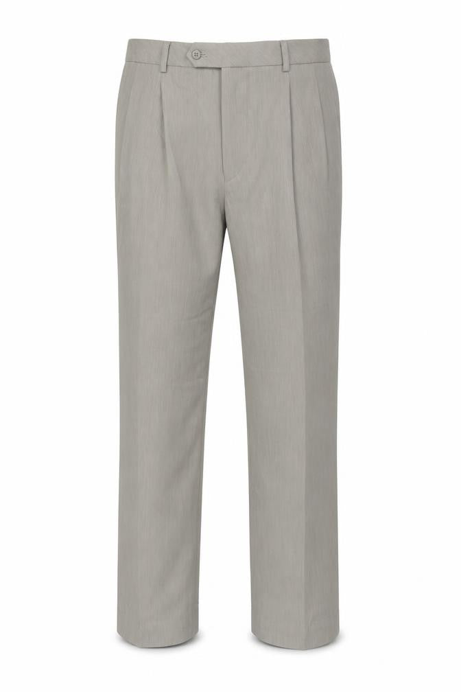 Stafford Grey Men's Dress Pants Size 34, Straight Leg