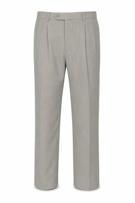 Stafford Grey Men's Dress Pants Size 34, Straight Leg