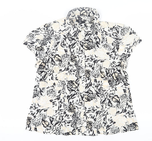 Alfani Women's Multicoloured Button-Up Blouse, Size 16 Plus