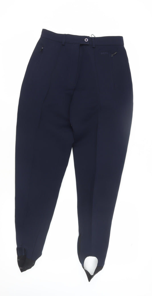 Belfe & Belfe Unisex Blue Jogger Trousers, Size 18