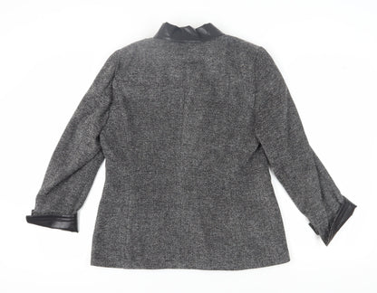 Windsmoor Women's Grey Tweed Jacket Size 12