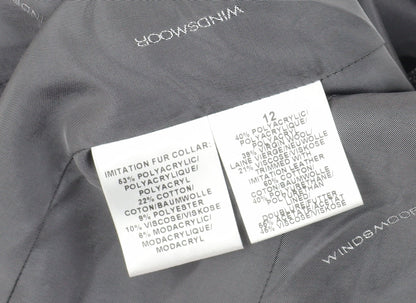 Windsmoor Women's Grey Tweed Jacket Size 12