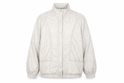 Haband Women's Beige Nylon Basic Jacket M