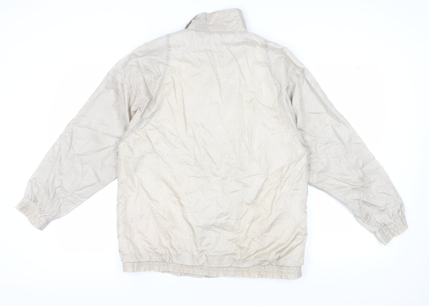 Haband Women's Beige Nylon Basic Jacket M