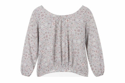 Maria Kwan Women's Multicoloured Floral Blouse Size 18