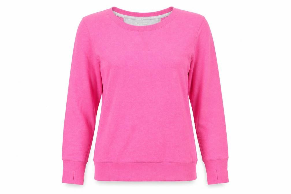 Tek Gear Women's Pink Pullover Sweatshirt, M, Casual Comfort