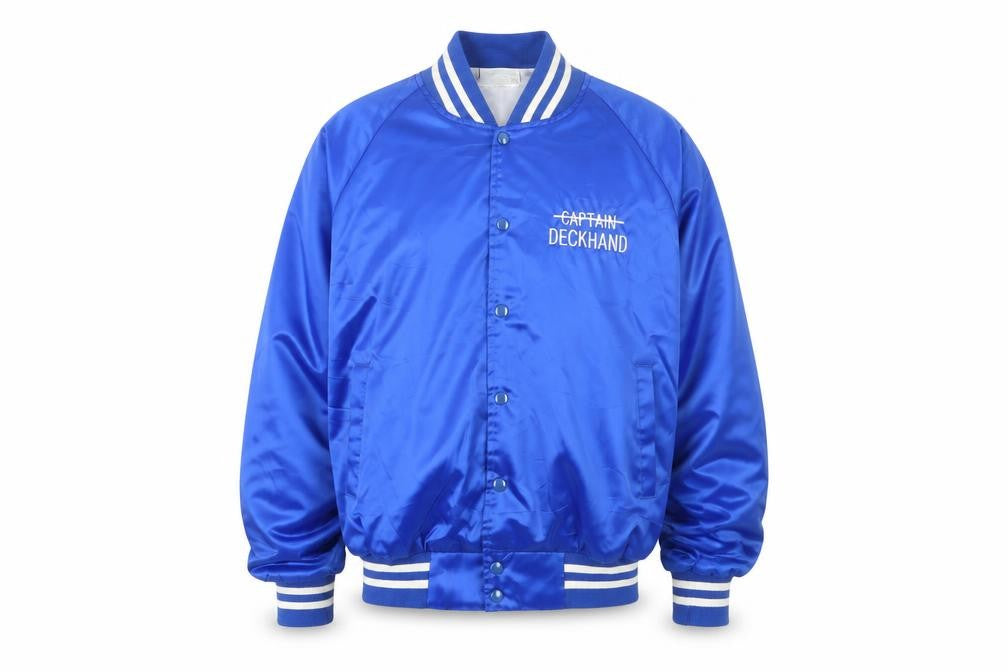 Murina Men's Blue Varsity Jacket L