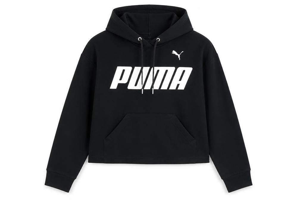 Puma Women's Black Pullover Hoodie 2XS
