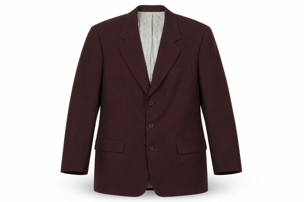 Gianni Valente Men's Brown Blazer, Size 40S, Business Wear