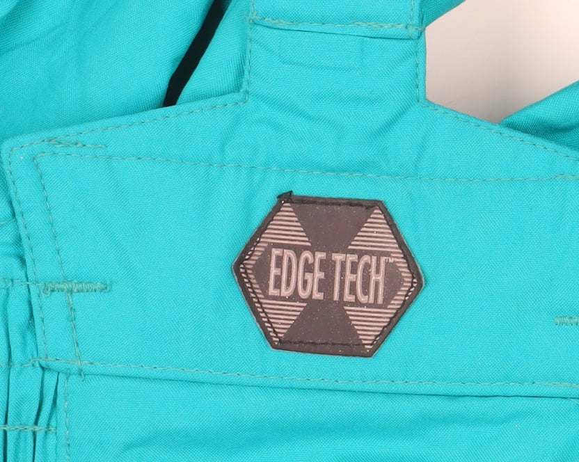Edge Tech Women's Blue Snow Pants, Size 8, Waterproof