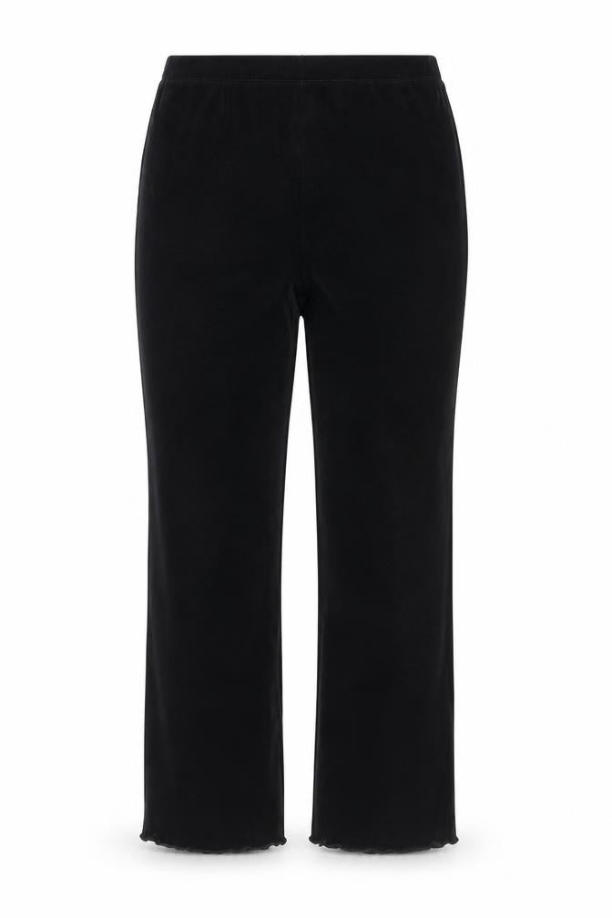 Chico's Women's Black XS Elastic Waist Trousers