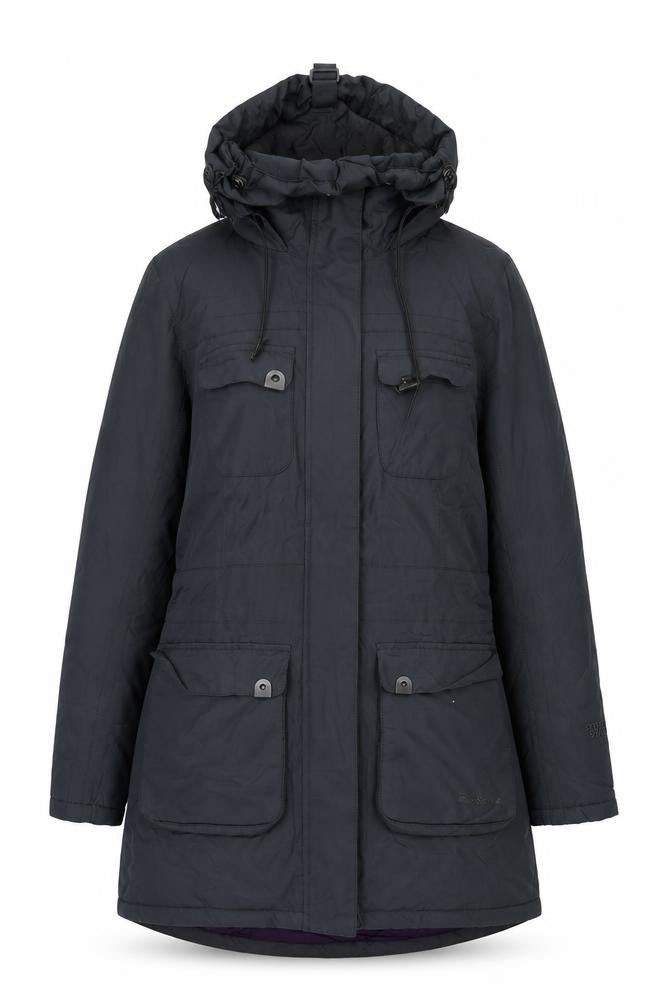 Peter Storm Women's Black Parka Jacket Size 8