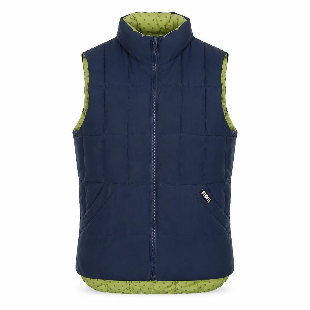 Puffa Womens Blue Padded Waistcoat XS Casual