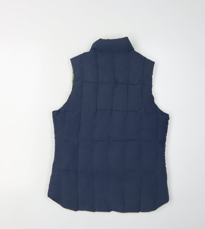 Puffa Womens Blue Padded Waistcoat XS Casual