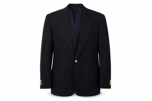Debenhams & Freebody Men's Black Blazer 44R Regular Wool