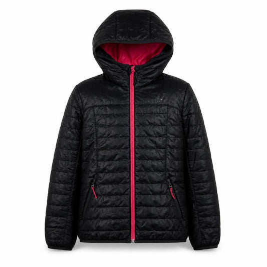 Decathlon Girls Black Puffer Jacket 12-13 Years