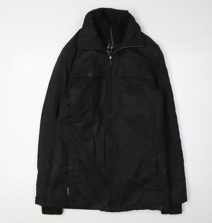 Firetrap Men's Black XS Classic Zip Jacket
