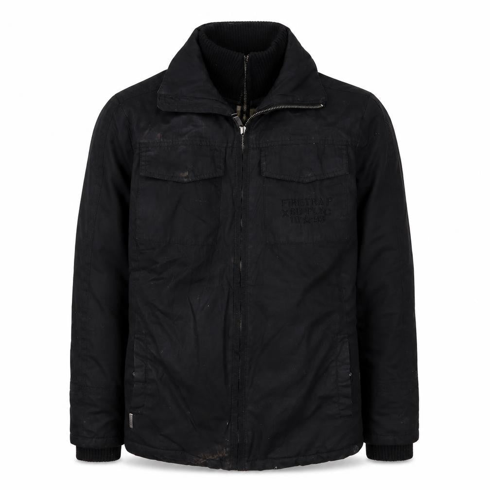 Firetrap Men's Black XS Classic Zip Jacket