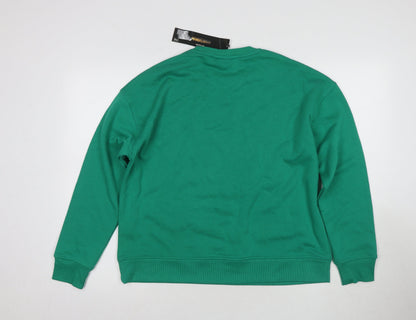 Back view of Star Wars Women's Green 12-14 Christmas Pullover Sweatshirt