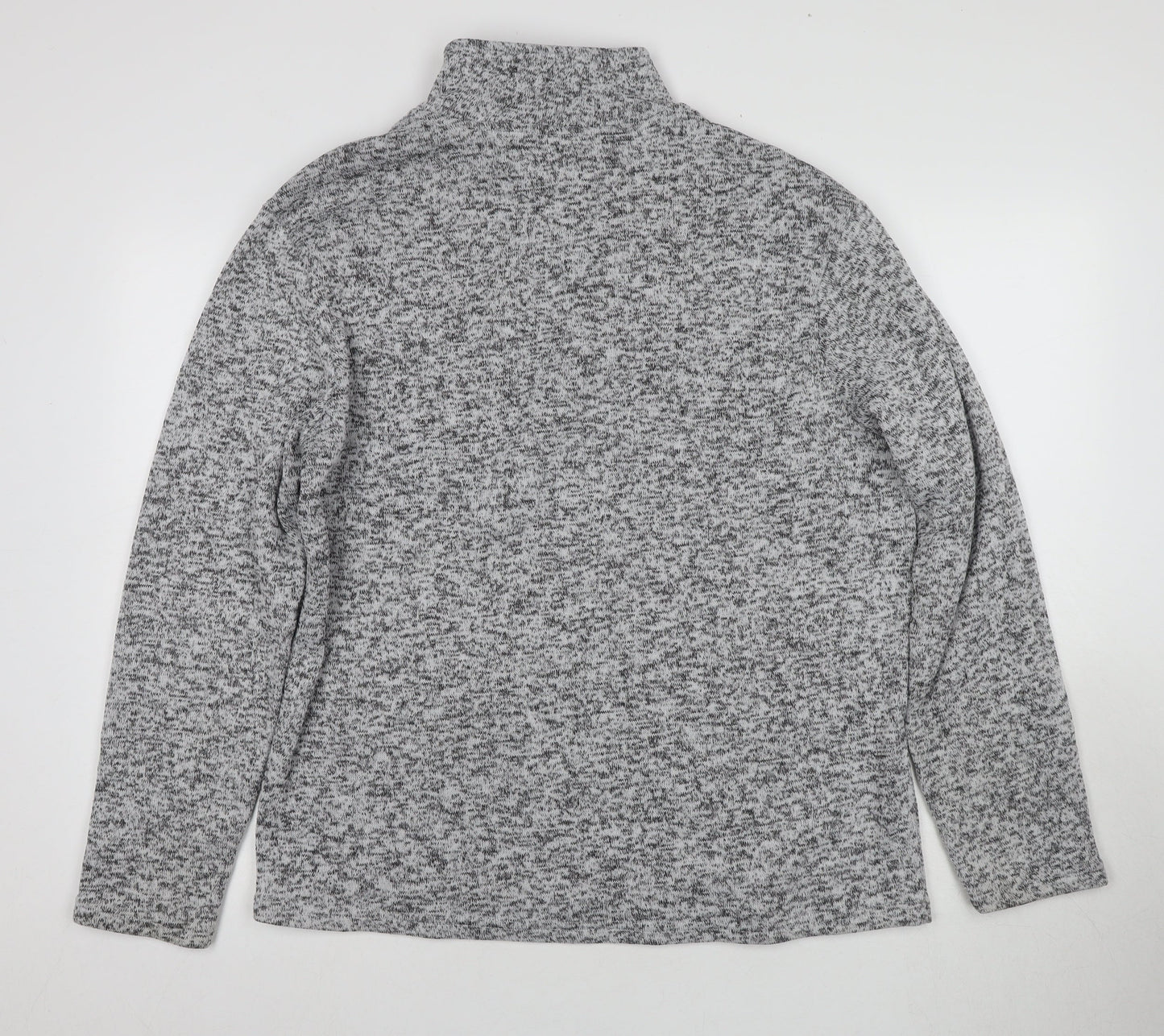 Atlas for Men Grey 1/4 Zip Sweatshirt Size L