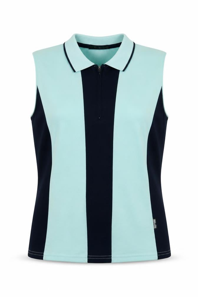 Glenmuir Men's Sleeveless Polo, Multicoloured, M