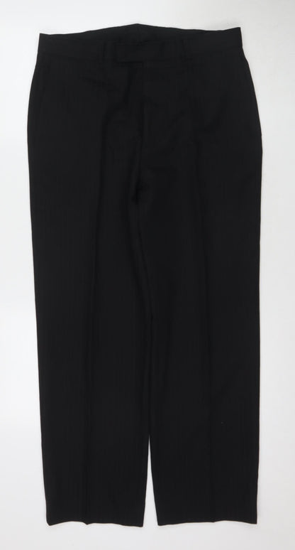 Ted Baker Men's Black Dress Pants Size 40S Wool Blend