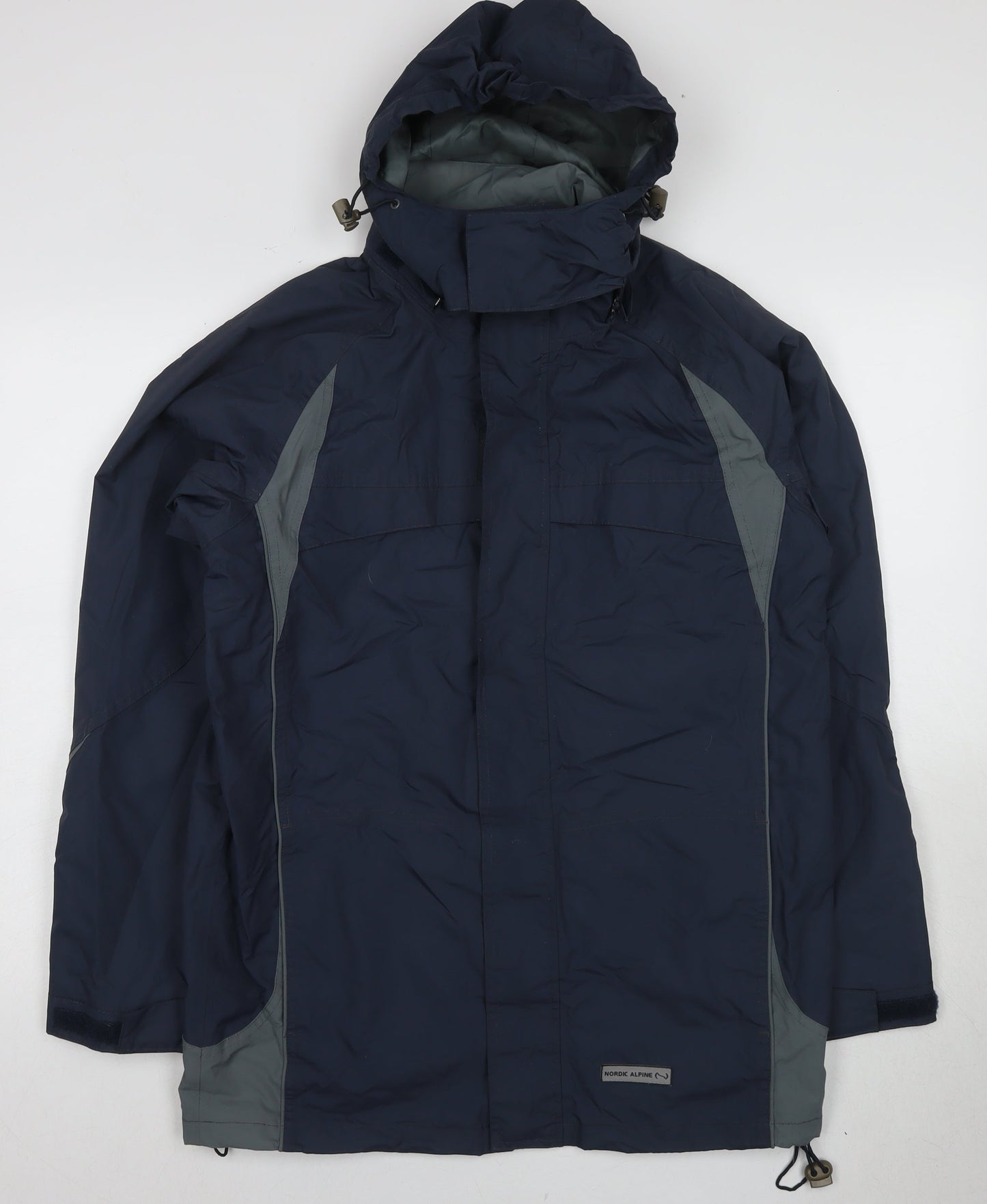Nordic Alpine Men's Blue Anorak Jacket Size S