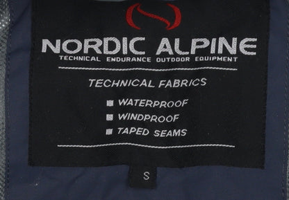 Nordic Alpine Men's Blue Anorak Jacket Size S