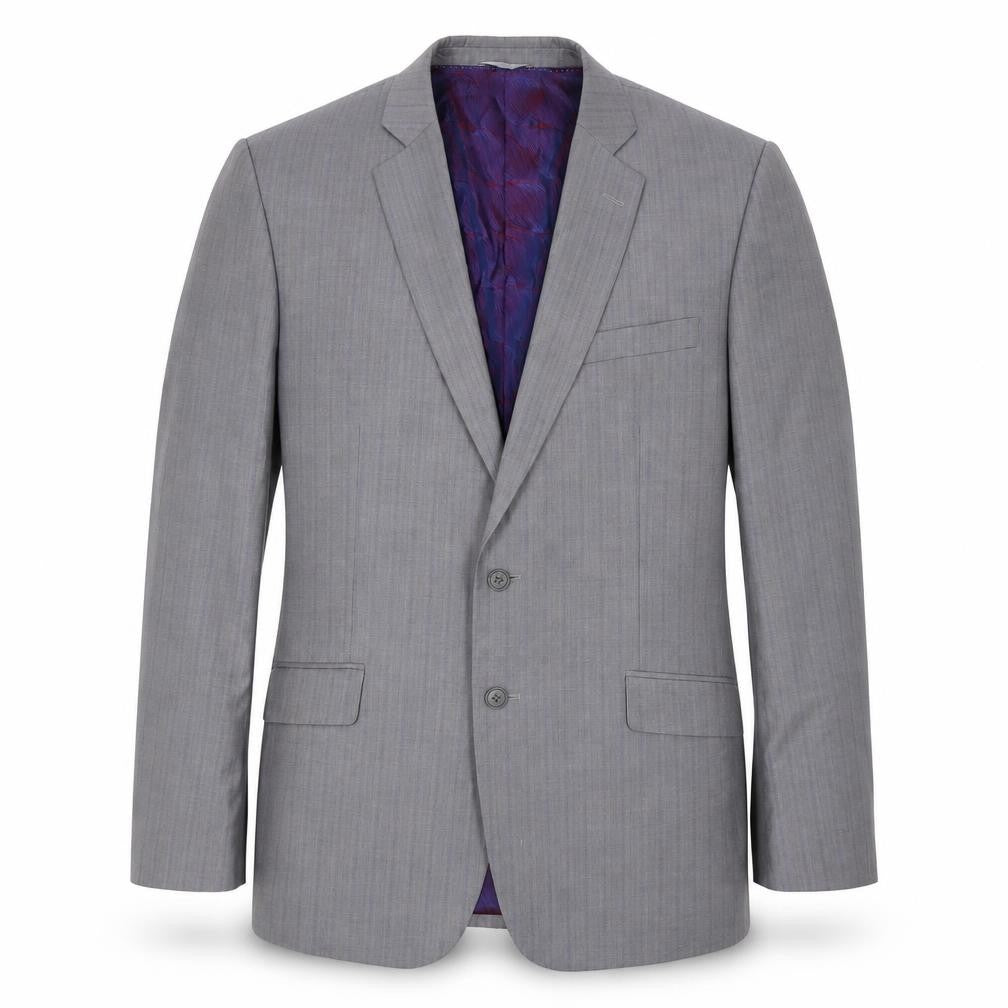 Daniel Christian Grey Men's Blazer, 46, Classic Formal Attire