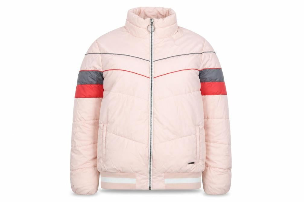 Peachy Betty Women's Pink Puffer Jacket, Size S