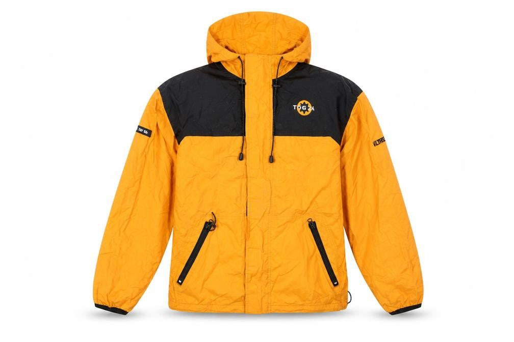 TOG 24 Men's Orange Anorak Rain Coat Hooded Size S