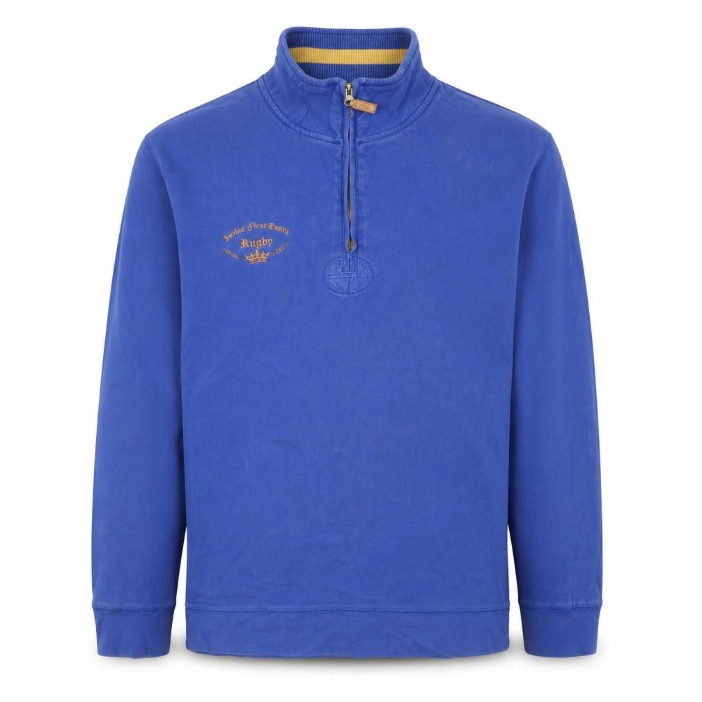 Tom Joule Men's Blue 1/4 Zip Sweatshirt Size 12