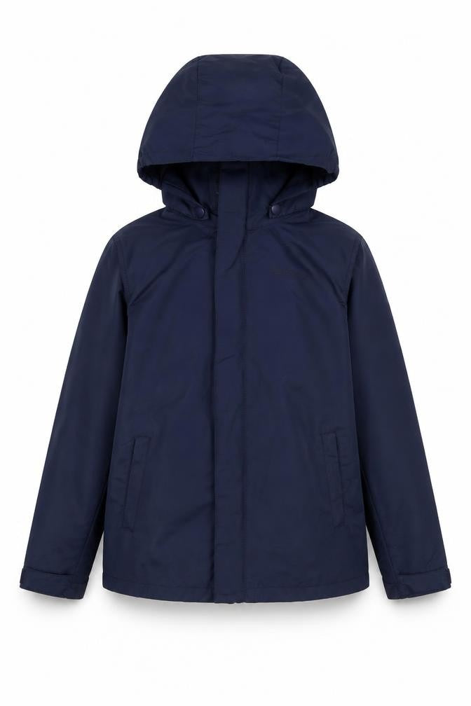 Mountain Warehouse Boys Blue Hooded Rain Coat 9-10 Years