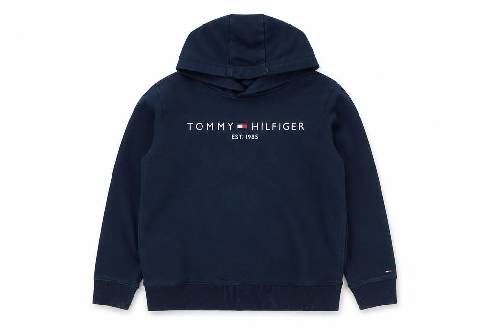 Tommy Hilfiger Boys Blue Pullover Hoodie S