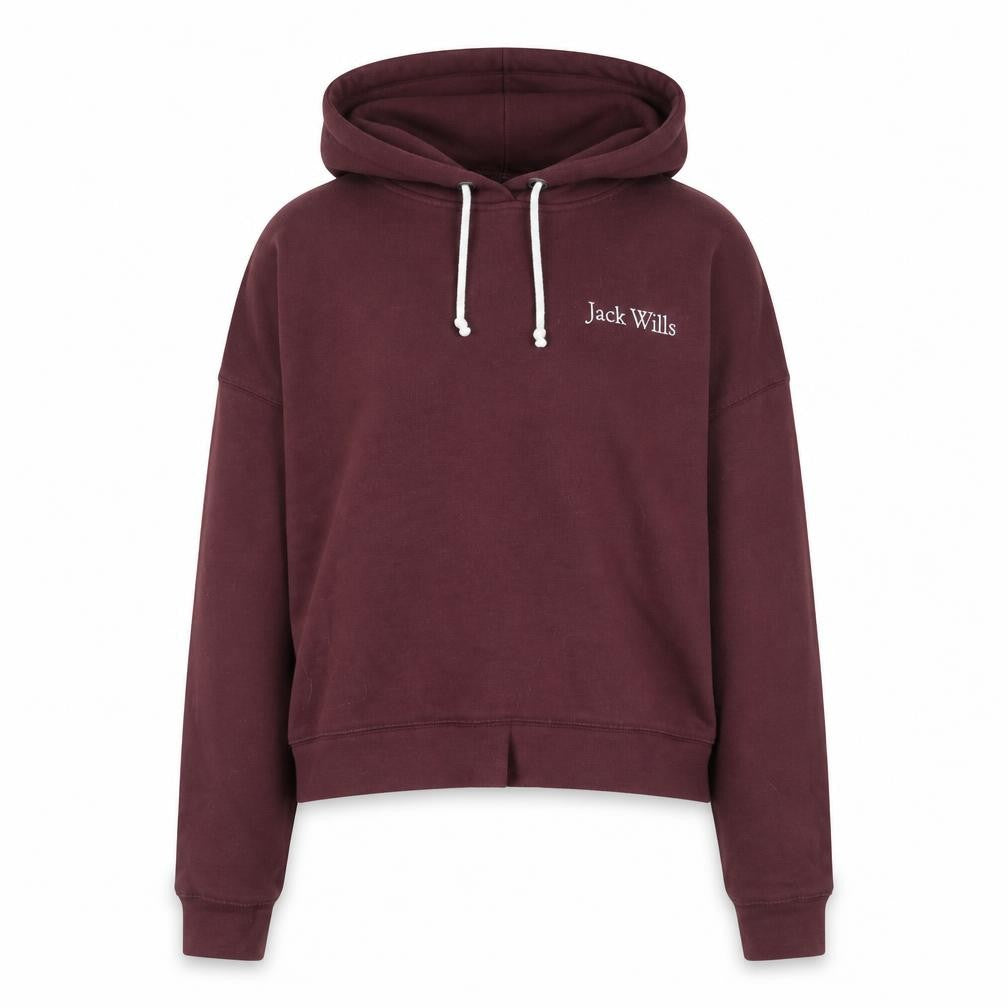 Jack Wills Women’s Red Pullover Hoodie, Size 8