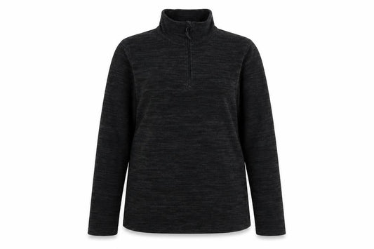 Mountain Warehouse Women's Black Size 12 Pullover Fleece