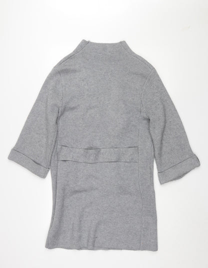 Back view of Principles Women's Grey Cardigan, size 10