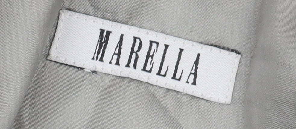 Marella Women's Grey Blazer Business Coat Size 12