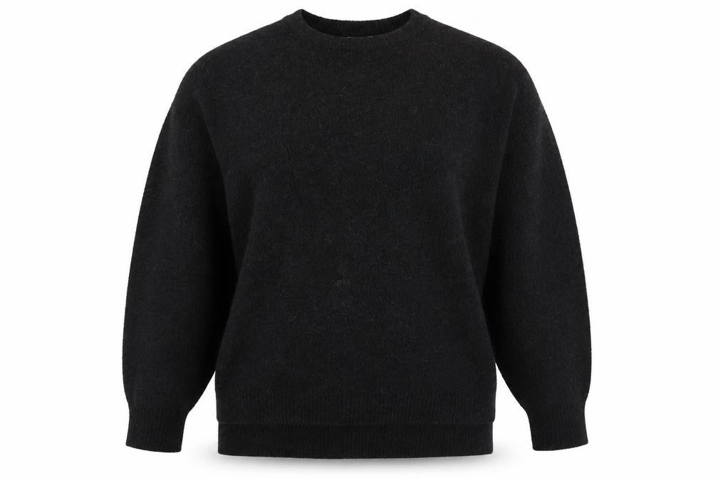 H&M Women's Black Knit Pullover Jumper Size M