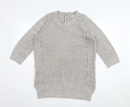Marks and Spencer Women's Grey Pullover Jumper Size 10