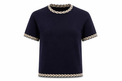 Eastex Women’s Blue T-Shirt, Medium, Short Sleeve