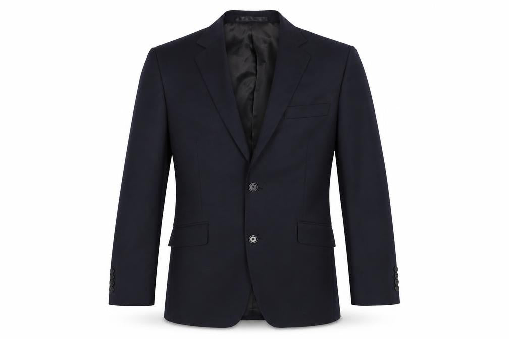 Dehavilland Men's Black Blazer, Size 36R, Regular Fit