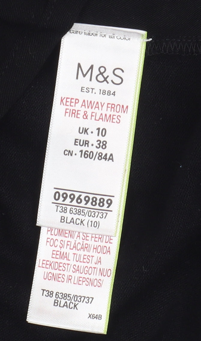 Marks and Spencer Women's Black Basic Jacket Size 10