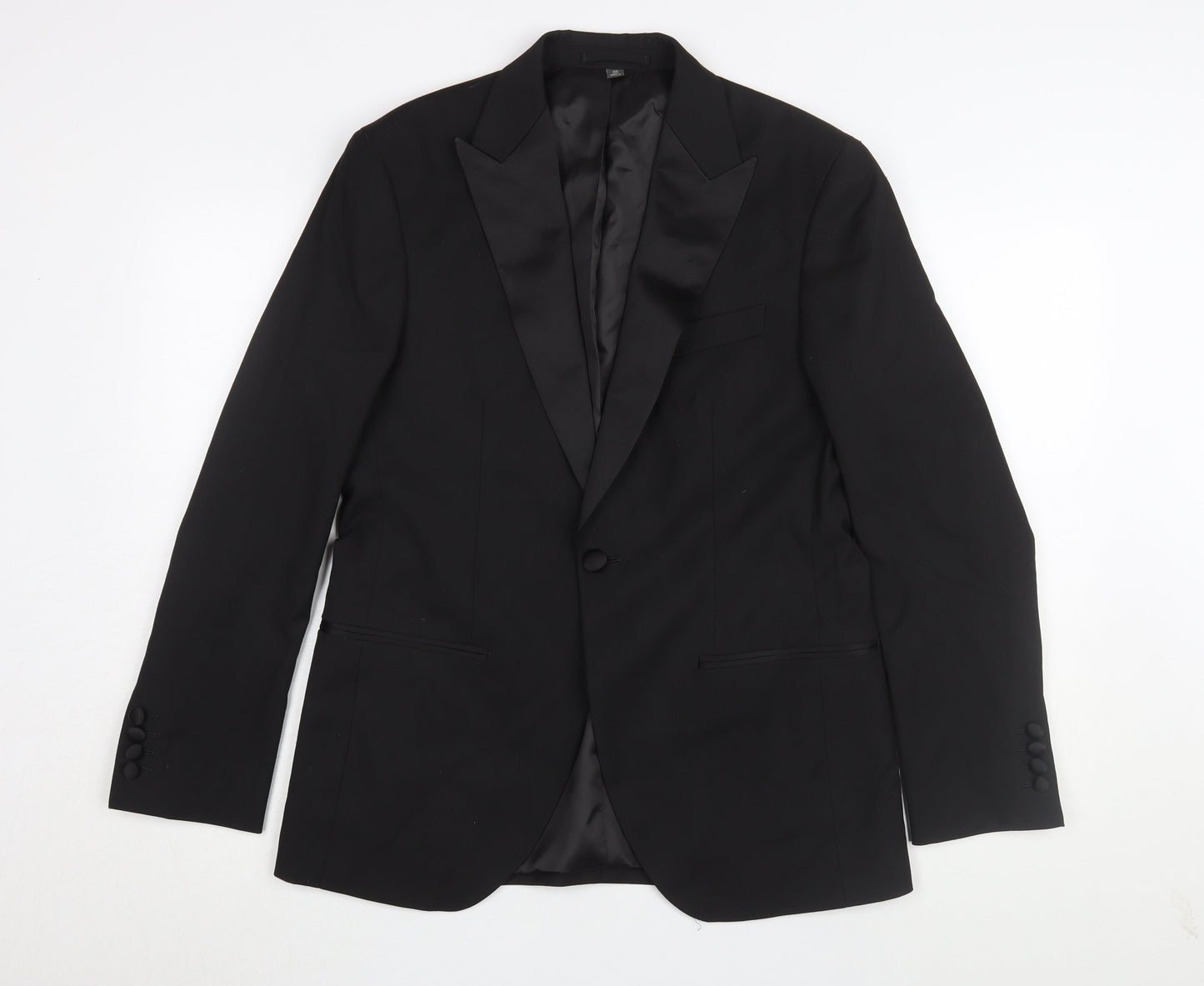 Marks and Spencer Men's Black Tuxedo Blazer 38S