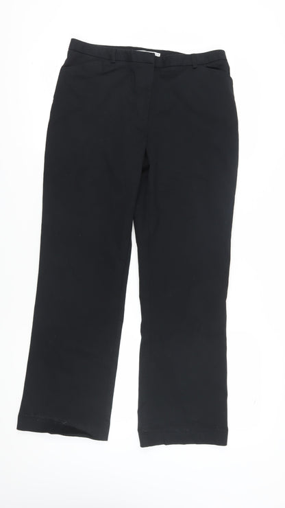 Tommy Hilfiger Women's Black Dress Pants, Size 12, Straight Leg