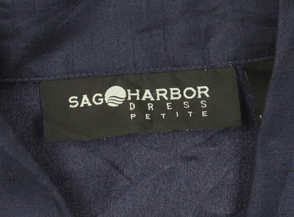 Sag Harbor Women's Blue Blazer Size 8 Petites