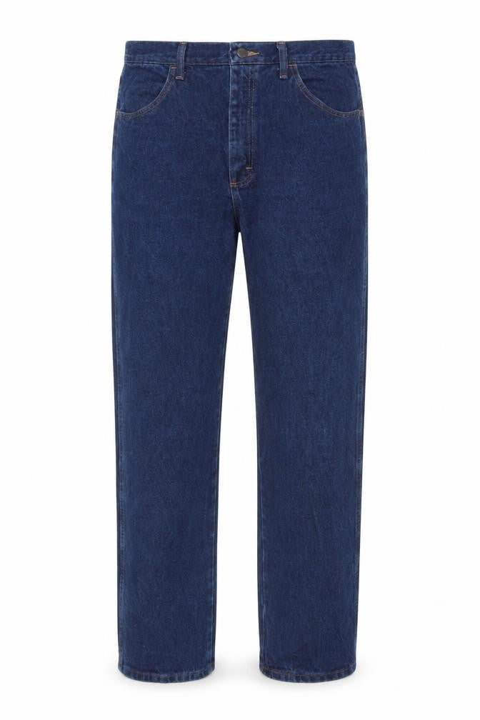 Restler Men's Blue Straight Jeans, Size 35