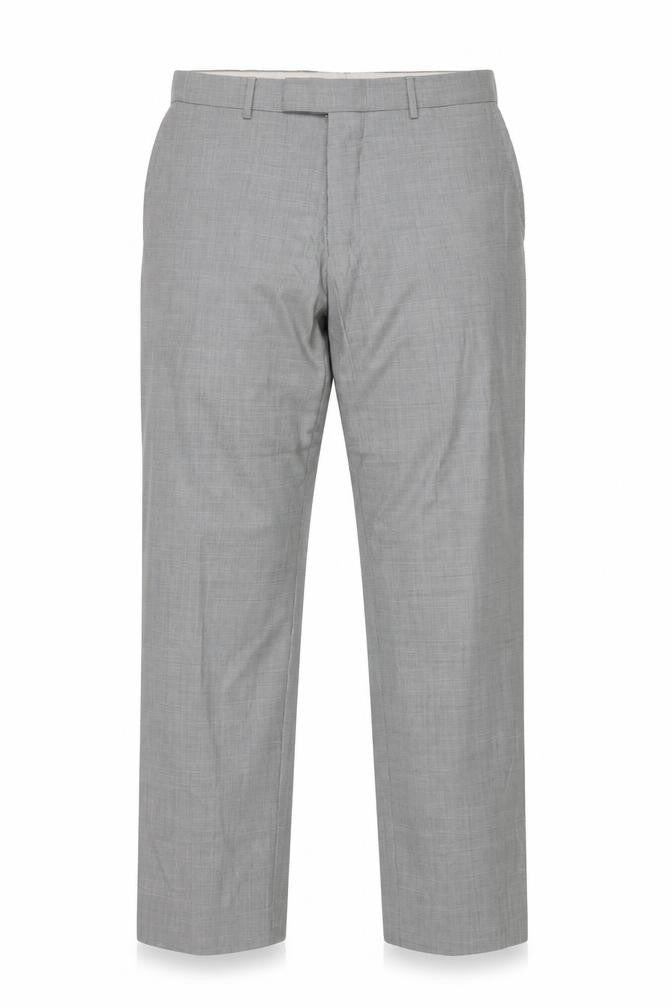 Hugo Boss Men's Grey Dress Pants, Size 37, Regular Fit